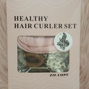 Brand New ZILAMPU 8PC HEALTHY HAIR HEATLESS CURLER SET